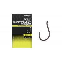 Amo Matrix X6 - Carp Pellet Rigger Hooks