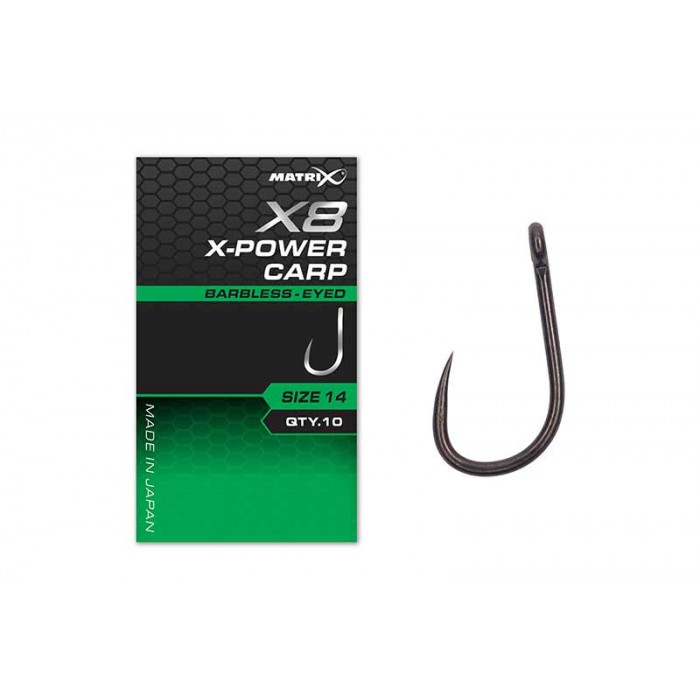 Amo Matrix X8 - X-Power Carp Hooks