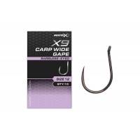 Amo Matrix X9 - Carp Wide Gape Hooks