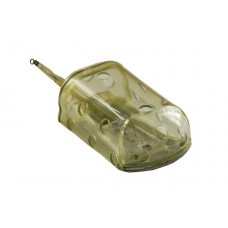 Drennan Oval Blockend Feeder - Standard (olive green)