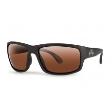 Fox Rage Floating Wrap Dark Grey Sunglasses / Brown Lenses with Mirror Finish