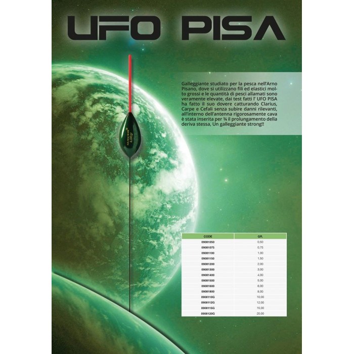 Galleggiante Ufo Pisa