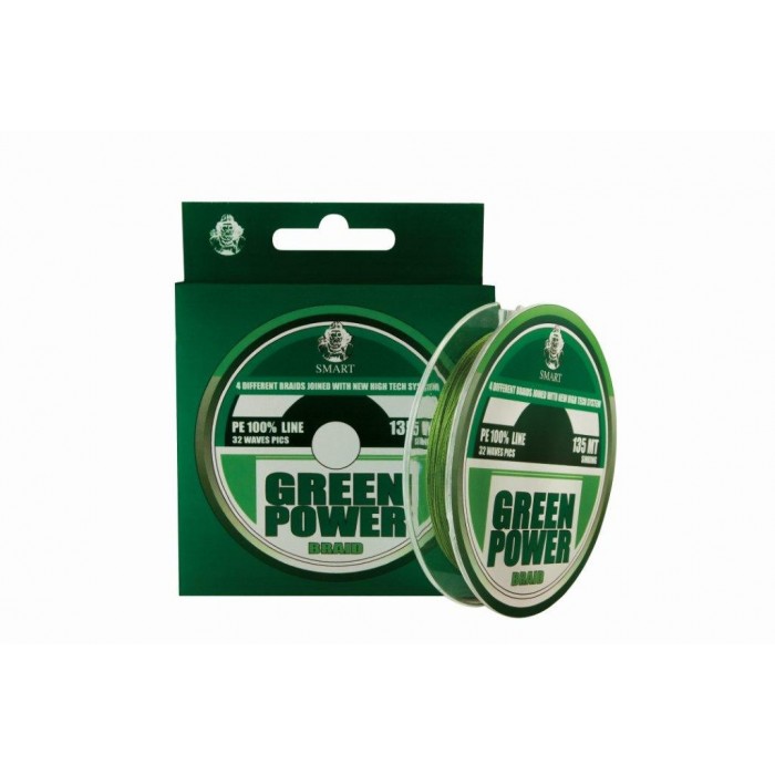 Smart Green Power Braid (135m)