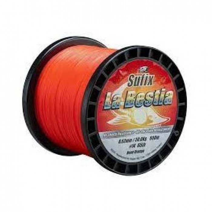 Sufix LA BESTIA (Rapala) - 600m - Orange diam.0.65